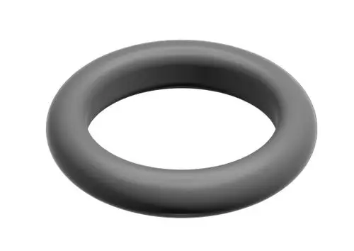 Schwarzer O-Ring mit runder Form, geeignet für Dichtungsanwendungen. Das Produkt gehört zur Bosch-Kategorie.